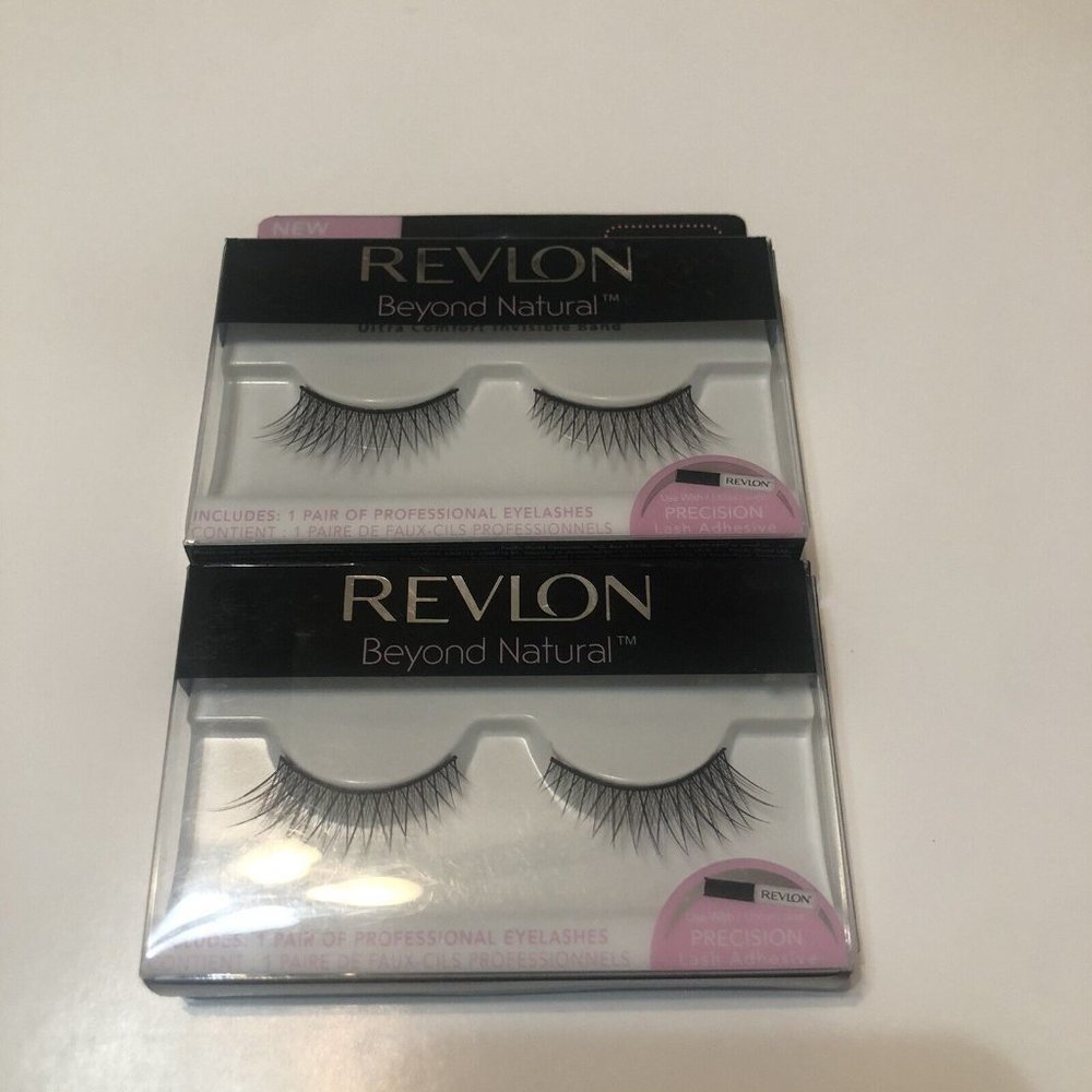 2X Revlon Beyond Natural Eyelashes - Luscious Flair - 91216